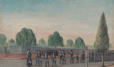 Adult Funeral Procession, 1870s by William P. Chappel
