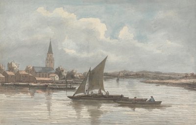 View on the Thames at Battersea by William P. Sherlock