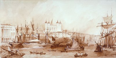 Tower of London, Stepney, London by William Parrott
