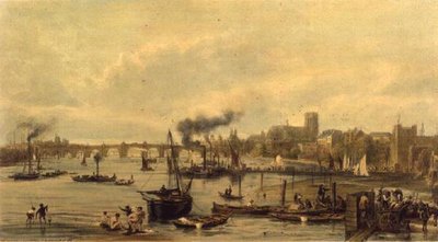 Westminster and Hungerford by William Parrott