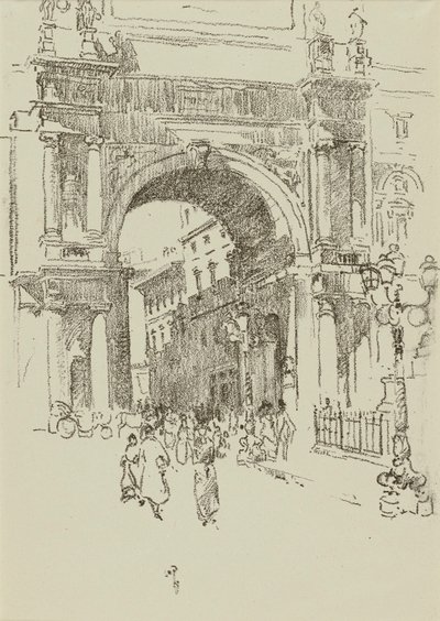Piazza Vittorio Emanuele by William Penhallow Henderson
