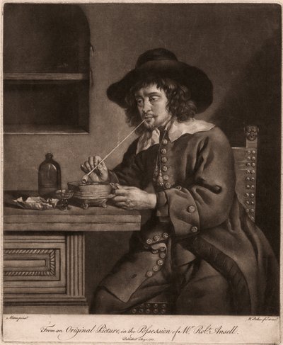A Smoker by William Pether