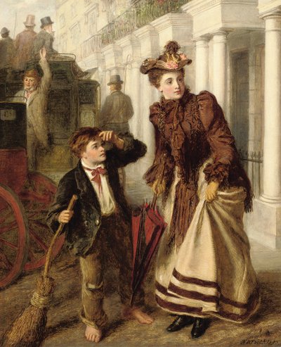 The Crossing Sweeper by William Powell Frith