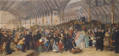 The Railway Station by William Powell Frith