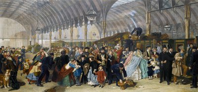 The Railway Station, 1866 by William Powell Frith