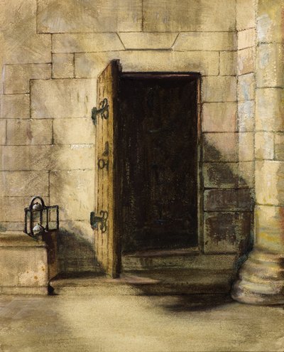 Entrance to the Stairway, Old Steeple by William Proudfoot