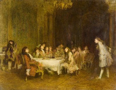 The Voltaire Incident by William Quiller Orchardson