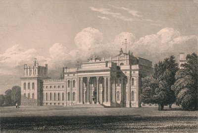 Blenheim, South East View, Oxfordshire by William Radclyffe