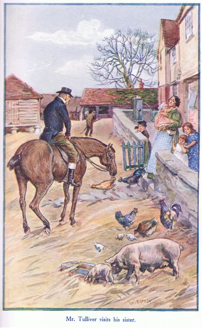 Mr Tulliver visits his sister by William Rainey