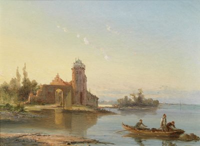 Medenbluk, Zuider Zee, Holland by William Raymond Dommerson
