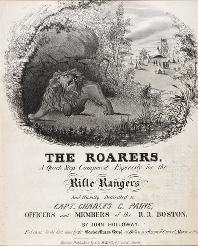 The Roarers by William Rimmer