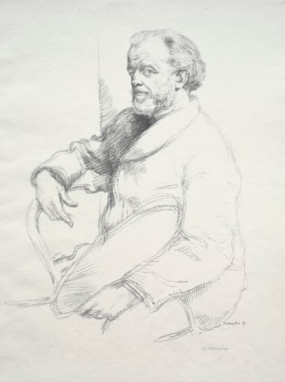 Henri Fantin-Latour, 1897 by William Rothenstein