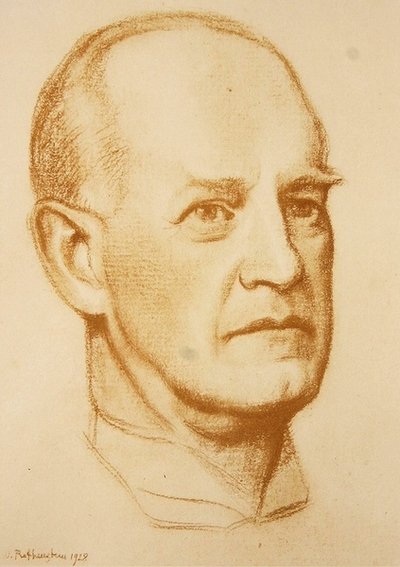 John Galsworthy OM by William Rothenstein