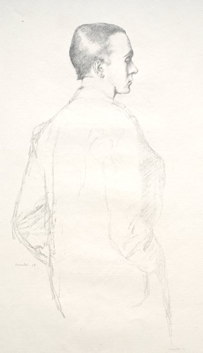 Max Beerbohm by William Rothenstein