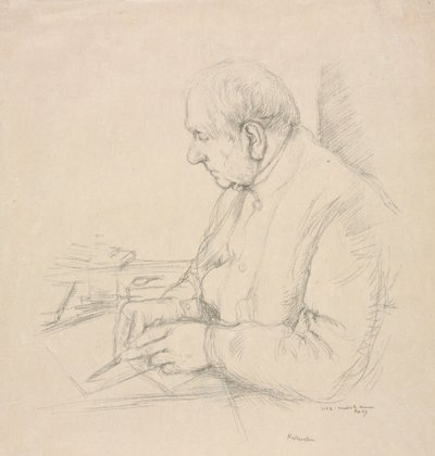 Sir Francis Seymour Haden by William Rothenstein