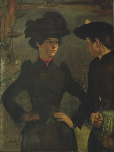 The Coster Girls by William Rothenstein