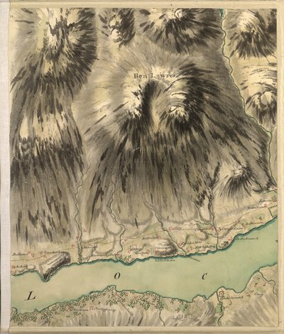 Roy Military Survey of Scotland by William Roy