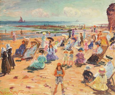 Beach Scene by William Samuel Horton