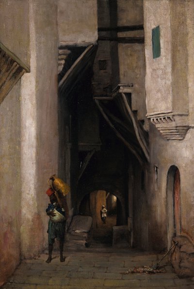 Algerian Water Carrier by William Sartain