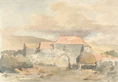 Priory At Dover by William Sawrey Gilpin