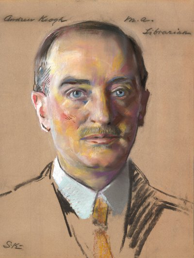 Andrew Keogh, M.A. 1904, Librarian 1916- by William Sergeant Kendall