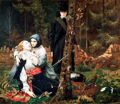 The Wounded Cavalier, 1855 by William Shakespeare Burton