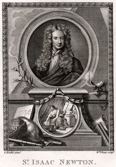 Sir Isaac Newton by William Sharp