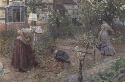 The Kitchen Garden by William Small