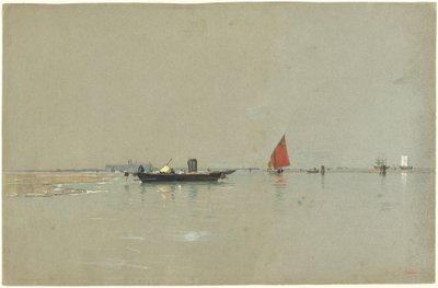 A Venetian Lagoon by William Stanley Haseltine