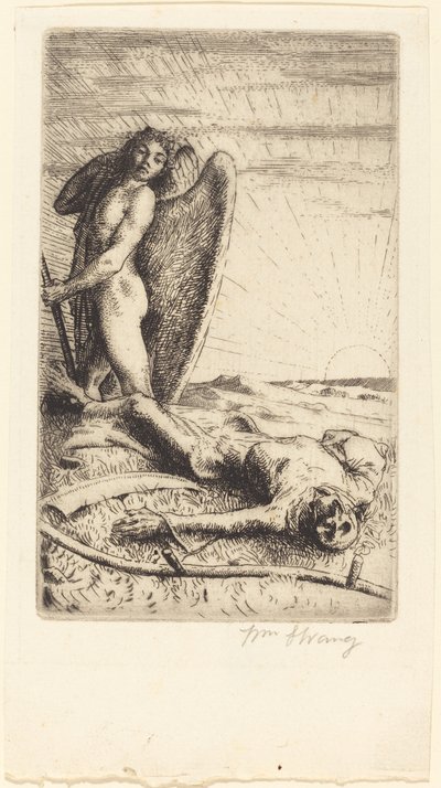 Death Defeated by William Strang