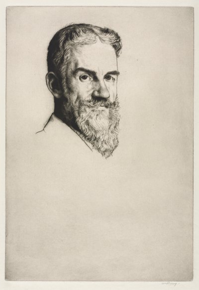 George Bernard Shaw by William Strang