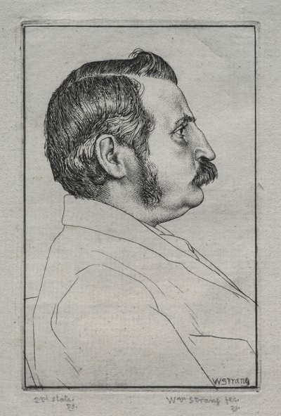 Henry Austin Dobson, No. 2 by William Strang