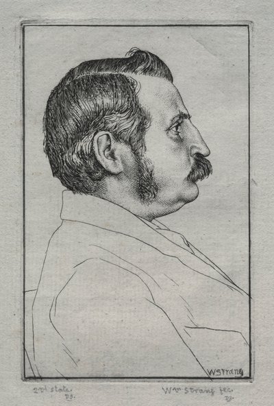 Henry Austin Dobson, No. 2, 1894 by William Strang