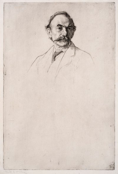 Portrait of Thomas Hardy No.1 by William Strang