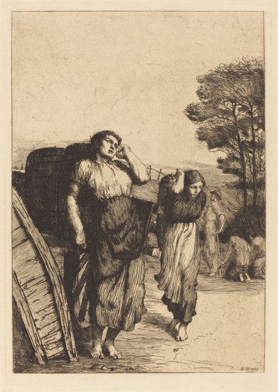 Potato Lifting by William Strang