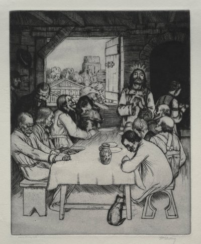 The Last Supper, 1889 by William Strang