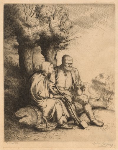 The Woodman by William Strang