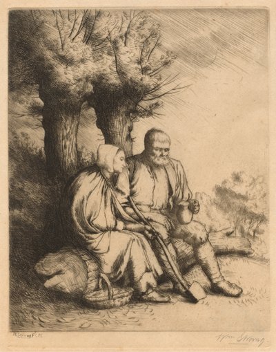 The Woodman by William Strang