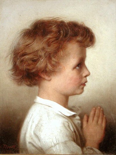 At Prayer by William Strutt