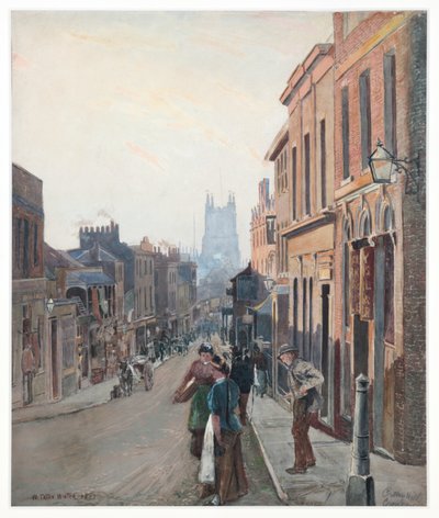 Crown Hill and Parish Church by William Tatton Winter