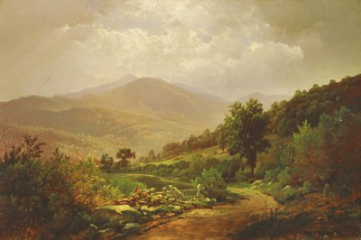 Bouquet Valley in the Adirondacks by William Trost Richards
