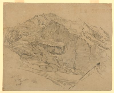 Landscape, Jungfrau, Switzerland by William Trost Richards