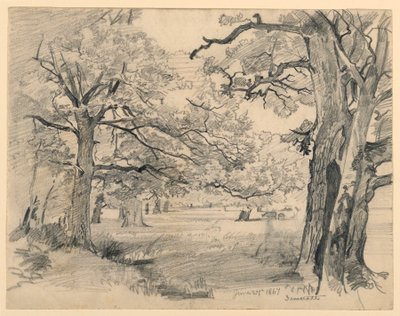 Landscape, Darmstadt by William Trost Richards