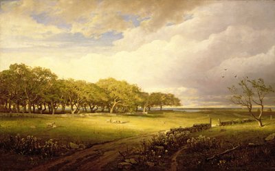 Old Orchard at Newport by William Trost Richards