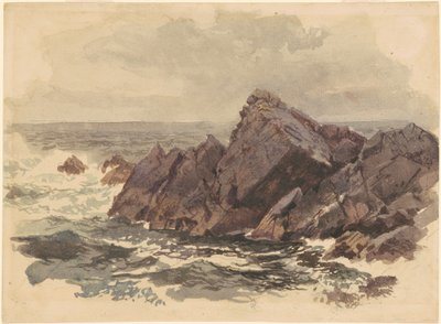 Seascape with Rocks by William Trost Richards