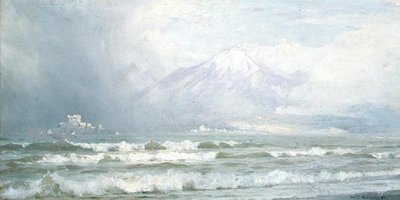 Vesuvius in Winter by William Trost Richards