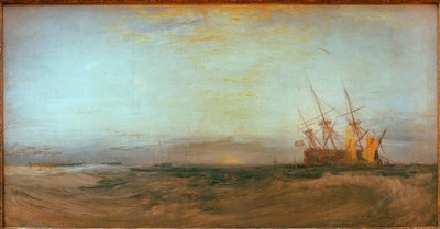 A Ship Aground by Joseph Mallord William Turner