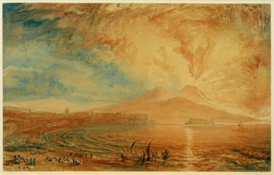 Bay of Naples (Vesuvius Angry) by Joseph Mallord William Turner