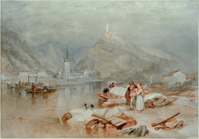 Bernkastel on the Moselle by Joseph Mallord William Turner