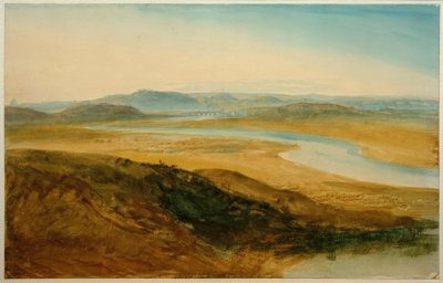 Campagna Romana: Tiber from Castel Giubelio by Joseph Mallord William Turner